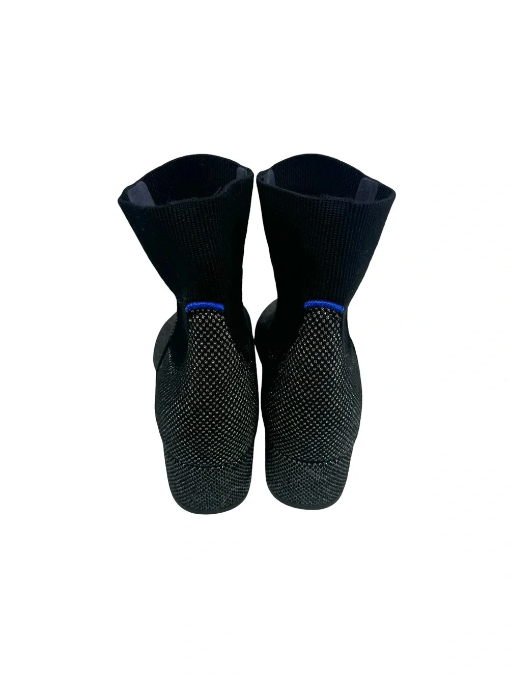 Rothy’s | The Classic Boot in Star Studded Merino Wool 8.5 Black Silver